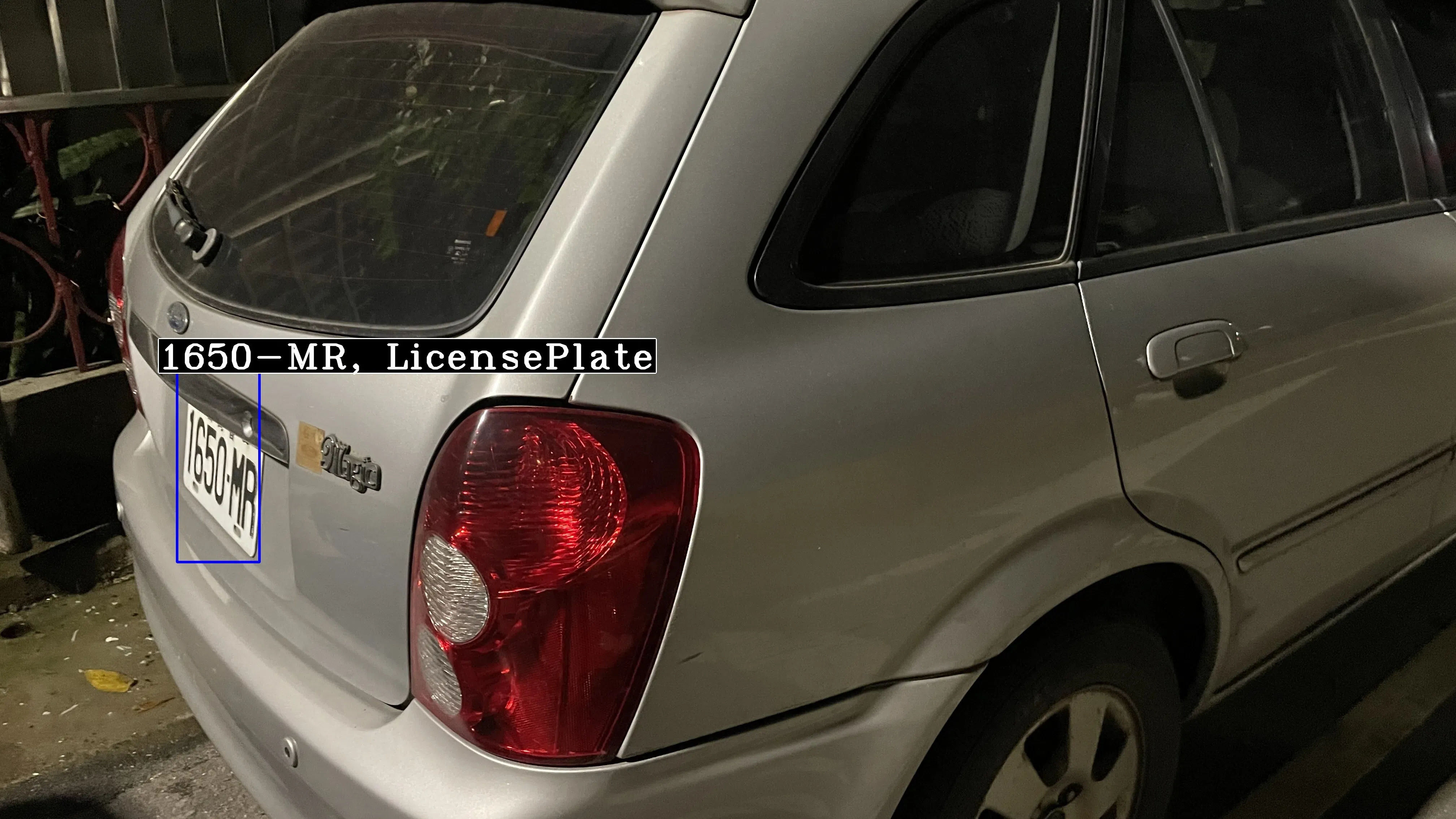 車牌辨識 範例圖片 5