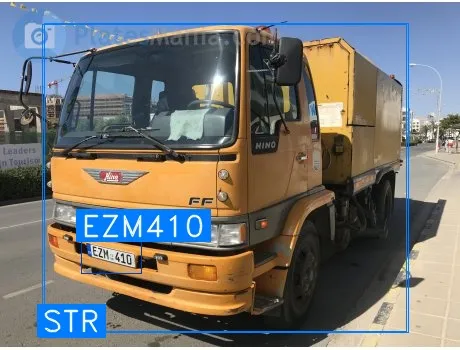 歐洲車牌辨識 範例圖片 4