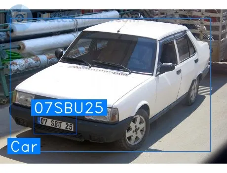 歐洲車牌辨識 範例圖片 5