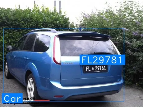 歐洲車牌辨識 範例圖片 6