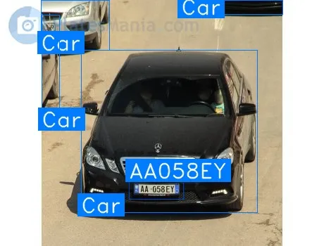 歐洲車牌辨識 範例圖片 7