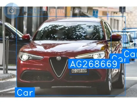 歐洲車牌辨識 範例圖片 8