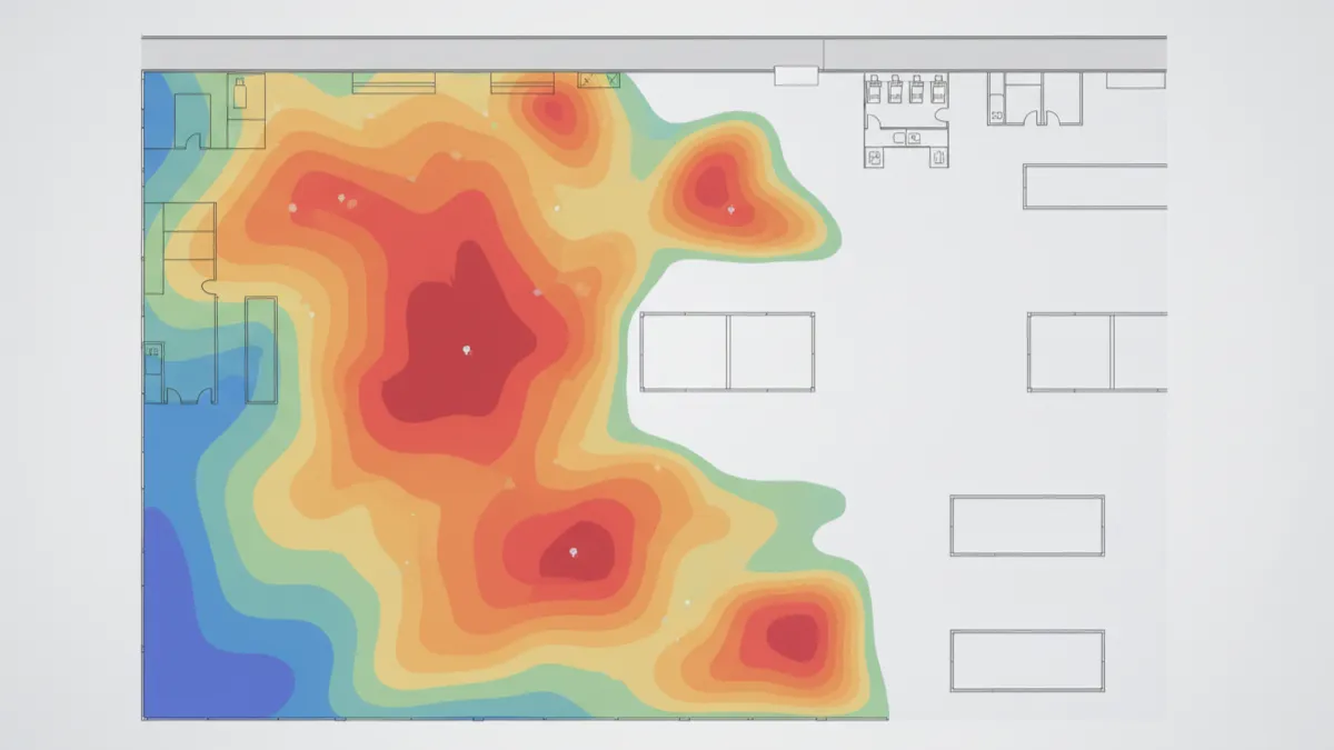 展場／超市人流熱度與興趣分析系統 範例圖片 1
