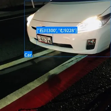 日本車牌辨識 範例圖片 5