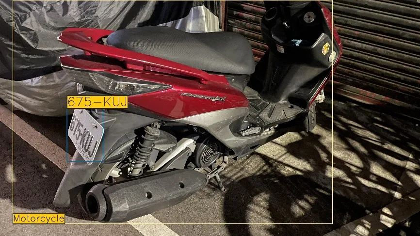 車牌辨識 範例圖片 3