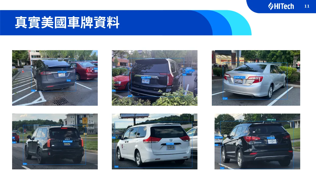 USA License Plate Recognition Example Image 2