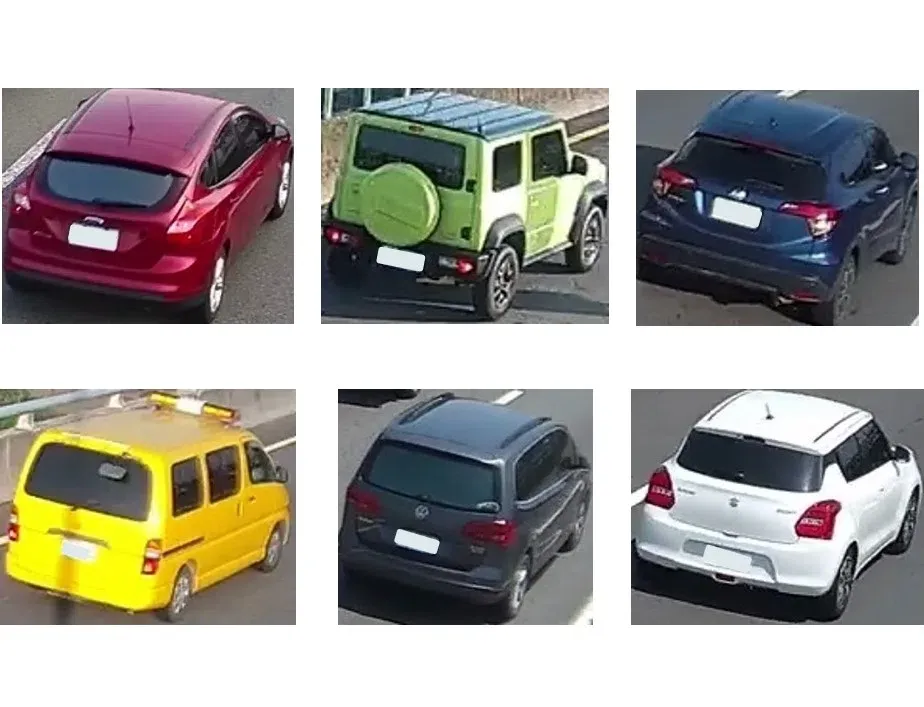 Vehicle Information Recognition Features Example Image 1