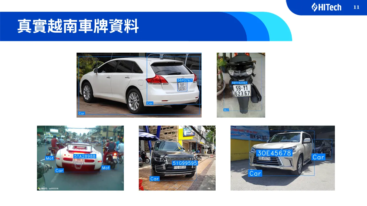 越南車牌辨識 範例圖片 1